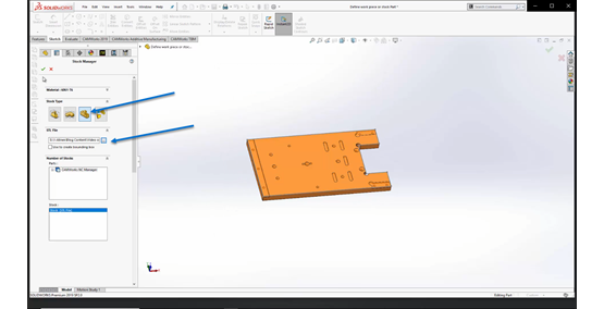 Getting Started with CAM: Defining the Workpiece or Stock