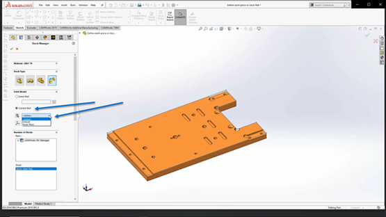 Getting Started with CAM: Defining the Workpiece or Stock