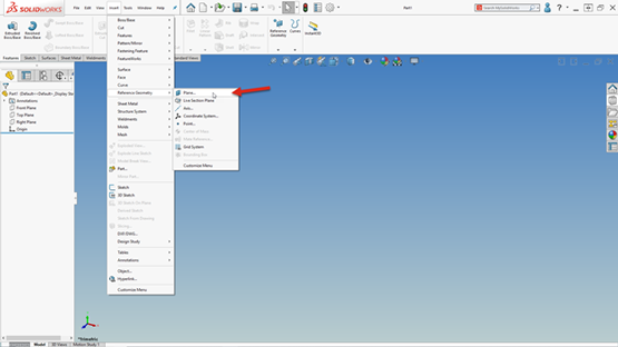 How to Create Reference Planes in SOLIDWORKS