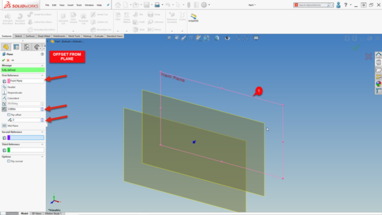 How to Create Reference Planes in SOLIDWORKS