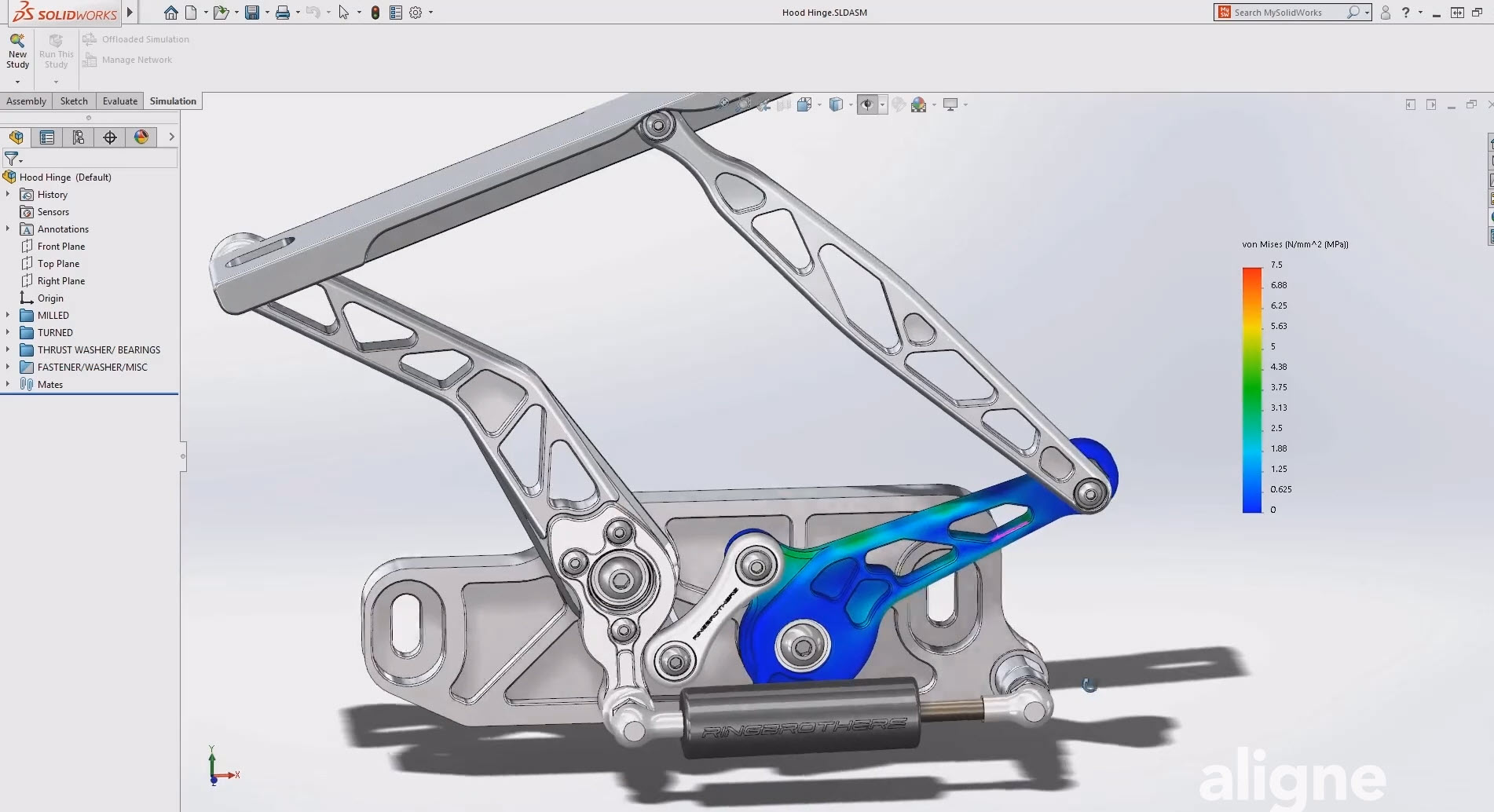 Getting Started with SOLIDWORKS Simulation - Introduction to Finite Element Analysis