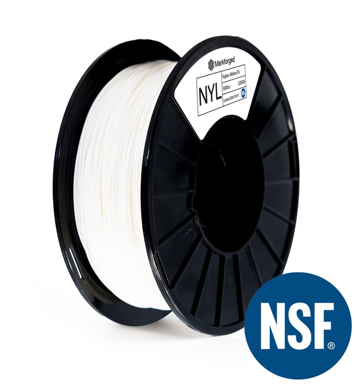 Introducing Nylon White FS: Expanding 3D Printing for Food and Beverage Factory Floors