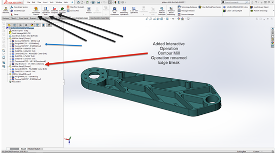 Simulating Work in Process in SOLIDWORKS CAM
