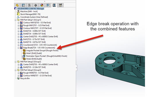 Simulating Work in Process in SOLIDWORKS CAM