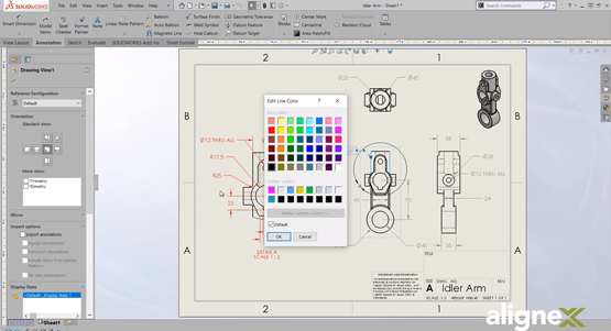 Customize Your Drawing with the Line Format Toolbar