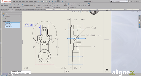 Customize Your Drawing with the Line Format Toolbar