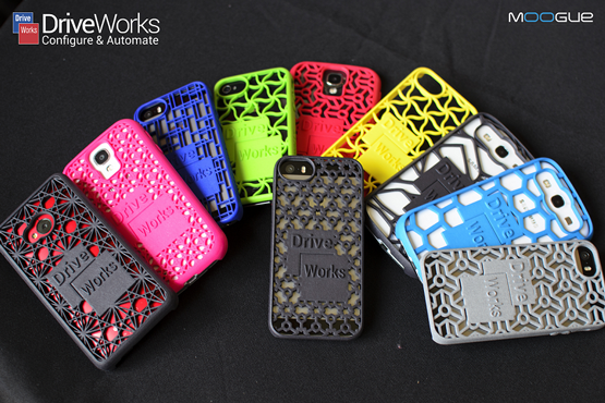 Customized 3D Printed Phone Cases with DriveWorks Sales Configurator