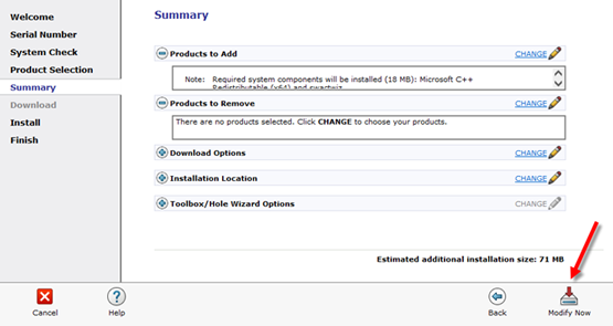 How to Modify a SOLIDWORKS Install