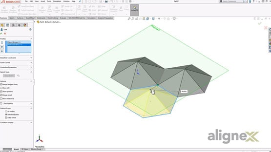 How to Transform a Solid Object into a Complex Surface