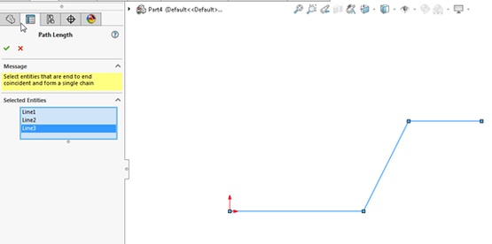 Path Length Dimension in SOLIDWORKS