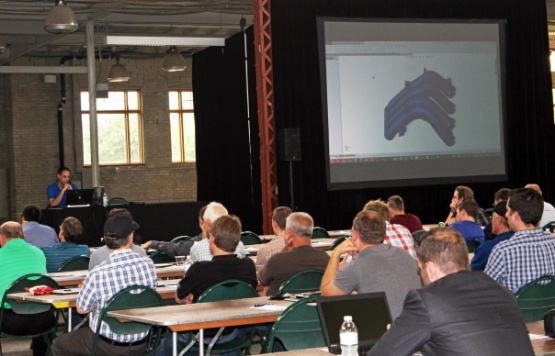Analyzing Stress on a Plastic Injection Mold