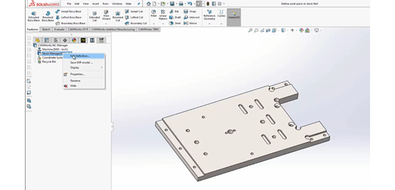 Getting Started with CAM Part 2: Defining the Workpiece or Stock