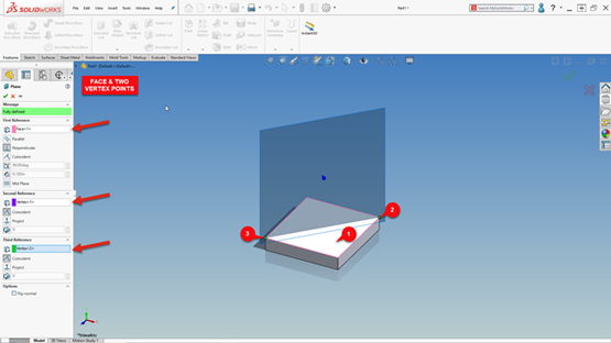 How to Create Reference Planes in SOLIDWORKS