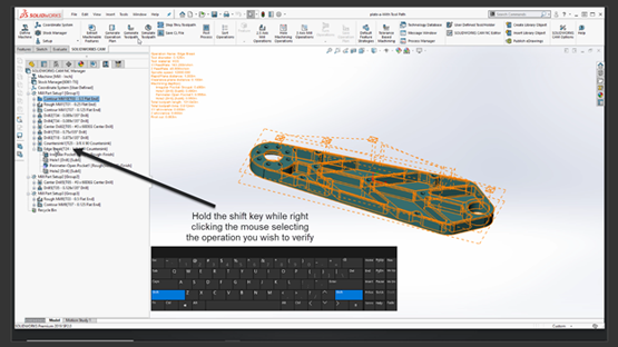 Simulating Work in Process in SOLIDWORKS CAM