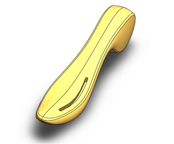How to Create an Extrude-Cut on a Curved Surface