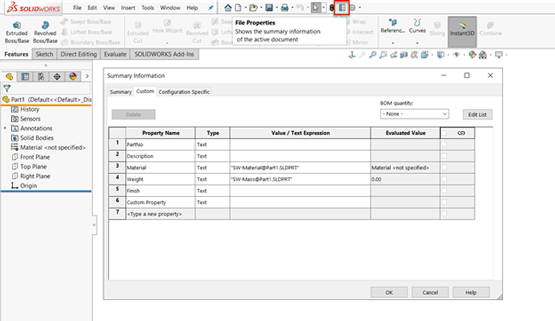 Improving Your Performance with Custom Part and Assembly Templates