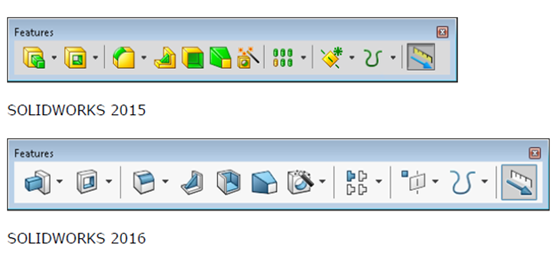 A Sneak Peek at the New User Interface of SOLIDWORKS 2016