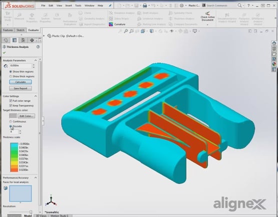 How to Use the Thickness Analysis Tool in SOLIDWORKS [VIDEO]