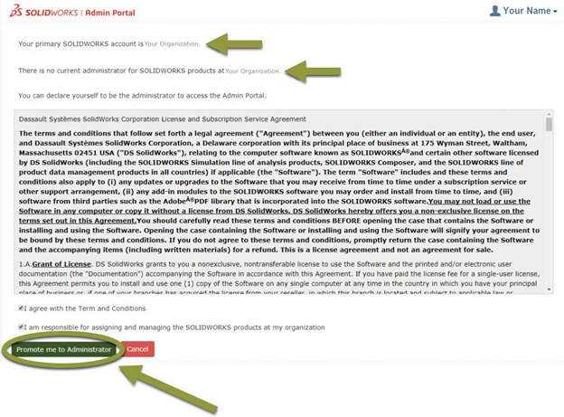 Getting Started with the SOLIDWORKS Admin Portal