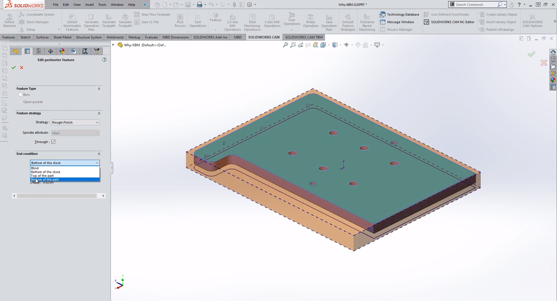 How to Use Rules Based Machining in SOLIDWORKS CAM
