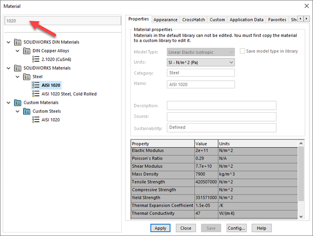 SOLIDWORKS 2020 User Interface Improvements