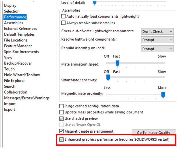Best Hardware Recommendations for SOLIDWORKS 2021