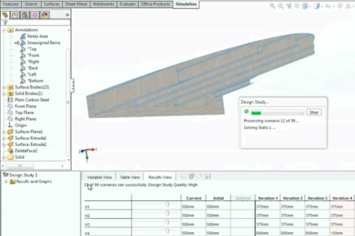 Reduce Product Weight with SOLIDWORKS Simulation Optimization